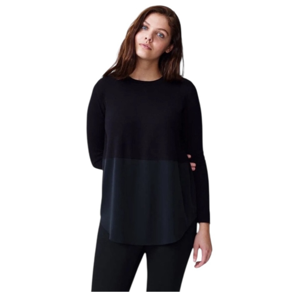 Universal Standard Dalia Dark Grey Sweater EUC